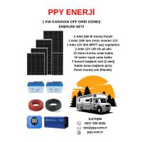 1KW KARAVAN GÜNEŞ ENERJİSİ SETİ