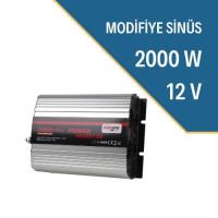 CARSPA 2000W 12V MODİFİYE SİNÜS INVERTER