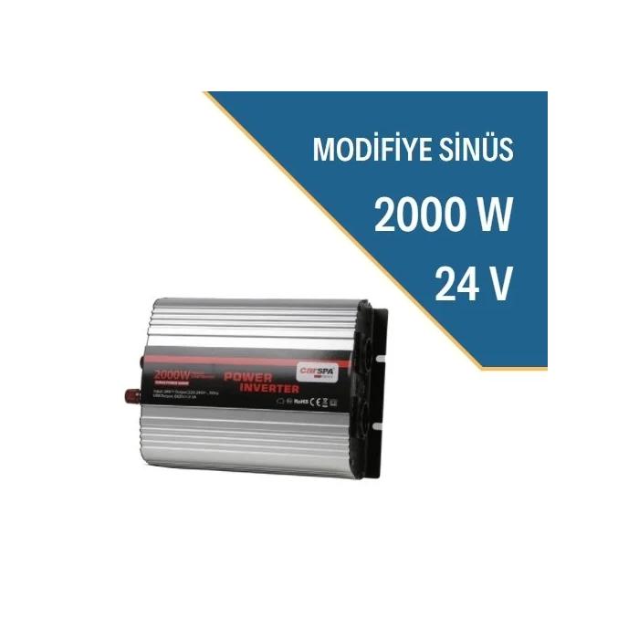 CARSPA 2000W 24V MODİFİYE SİNÜS INVERTER