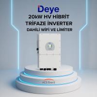 DEYE 20KW ON-GRİD TRİFAZE HİBRİT HV İNVERTER