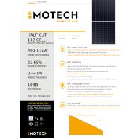 HALF CUT 132 CELL 10BB  500 Watt