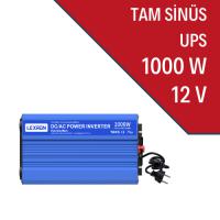 LEXRON 1000W 12V UPS TAM SİNÜS INVERTER