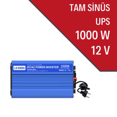 LEXRON 1000W 12V UPS TAM SİNÜS INVERTER