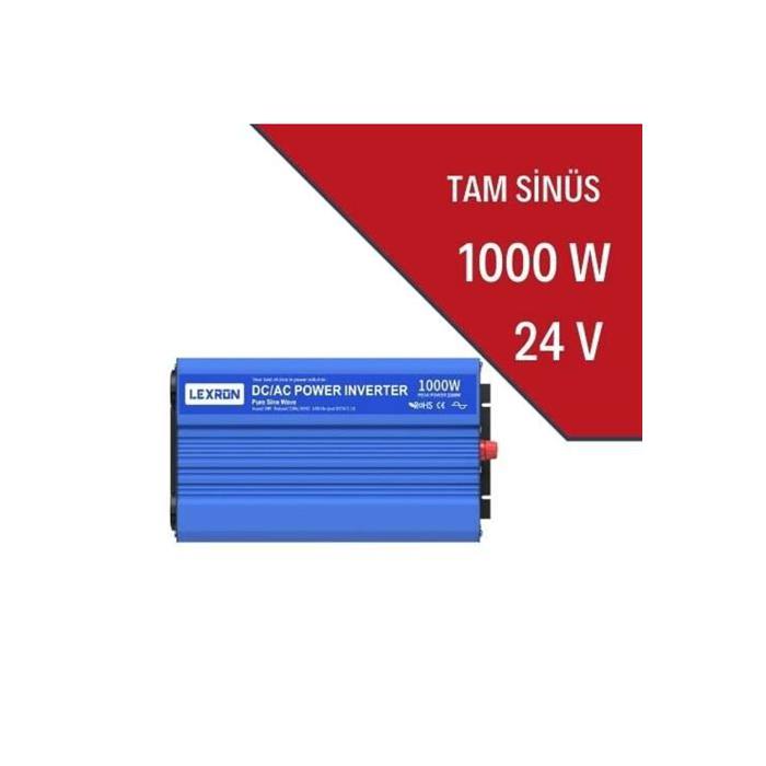 LEXRON 1000W 24V TAM SİNÜS INVERTER