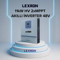LEXRON 11 KW MPPT (120-500V) TAM SİNÜS (AKILLI) PARALEL HV INVERTER