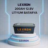 LEXRON 12.8V 200AH LiFePO4 LİTYUM AKÜ