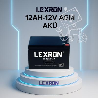 LEXRON 12V 12AH KURU AKÜ