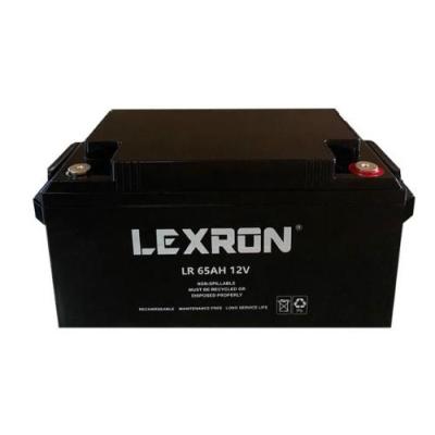 LEXRON 12V 65AH DEEP CYCLE ELEKTRİKLİ JEL AKÜ