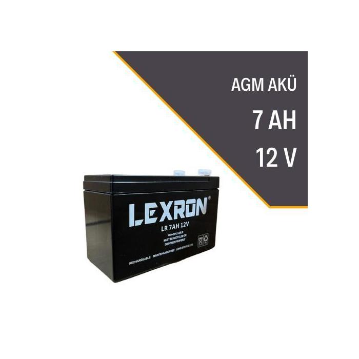 LEXRON 12V 7AH UPS AKÜ