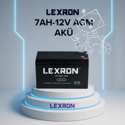 LEXRON 12V 7AH KURU AKÜ