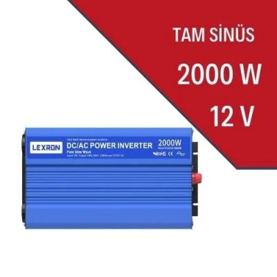 LEXRON 2000W 12V TAM SİNÜS INVERTER
