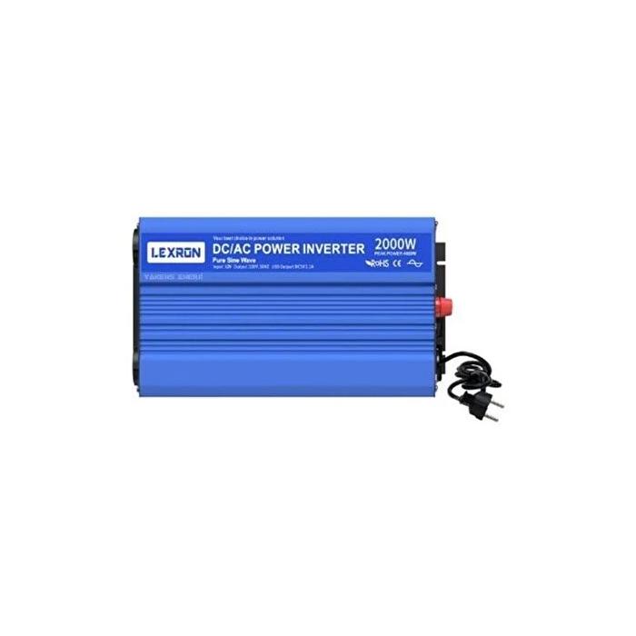 LEXRON 2000W 12V UPS TAM SİNÜS INVERTER
