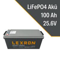 LEXRON 25,6V 100 AH LiFePO4 LİTYUM AKÜ