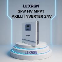 LEXRON 3 KW MPPT (55-5000V) TAM SİNÜS (AKILLI) HV INVERTER