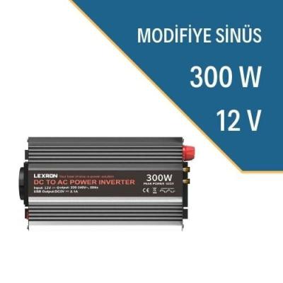 LEXRON 300W 12V MODİFİYE SİNÜS INVERTER