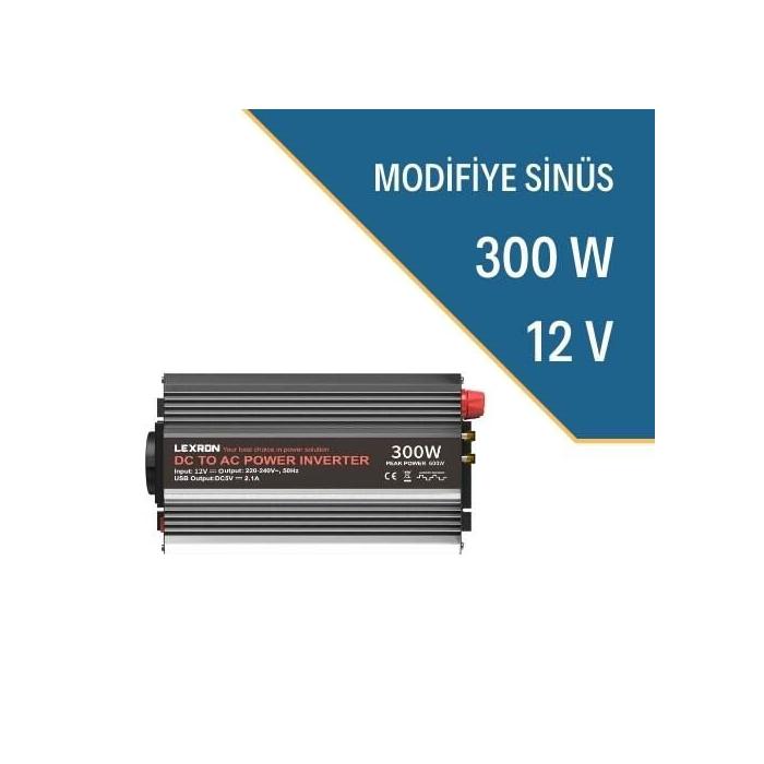 LEXRON 300W 12V MODİFİYE SİNÜS INVERTER