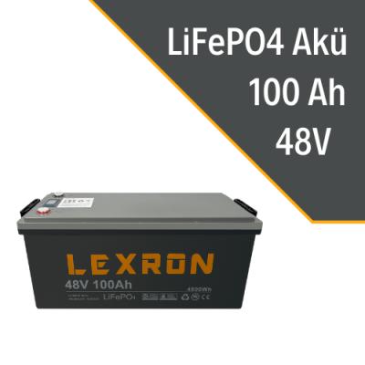LEXRON 48V 100 AH LiFePO4 LİTYUM AKÜ