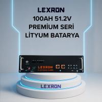 LEXRON 51.2V 100 AH LiFePO4 LİTYUM AKÜ KASET TİPİ