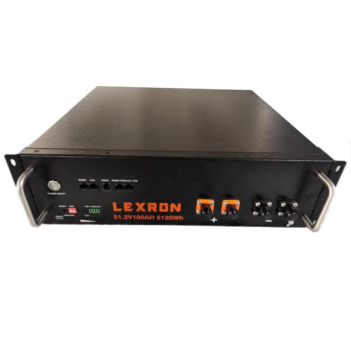 LEXRON 51.2V 314 AH LiFePO4 LİTYUM AKÜ KASET TİPİ