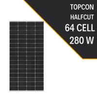 LEXRON 64 CELL 280W HALF CUT TOPCON MULTI BUSBAR GÜNEŞ PANELİ