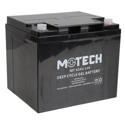 MOTECH 12V 42AH DEEP CYCLE ELEKTRİKLİ JEL AKÜ