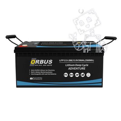 ORBUS 12.8 Volt 200 Amper LiFePO4 