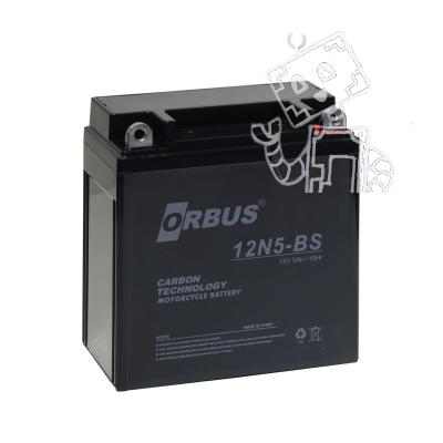ORBUS 12N5-BS MOTOSİKLET AKÜSÜ