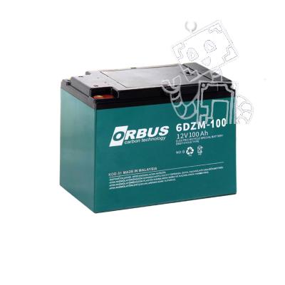 ORBUS 12V 100AH ELEKTRİKLİ BİSİKLET AKÜSÜ
