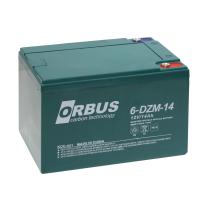 ORBUS 12V 14AH ELEKTRİKLİ BİSİKLET AKÜSÜ