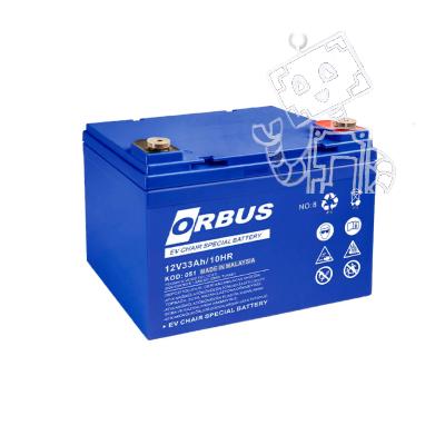 ORBUS 12V 33AH ENGELLİ ARAÇ AKÜSÜ