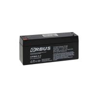 ORBUS 6V 3.2AH KURU TİP AKÜ
