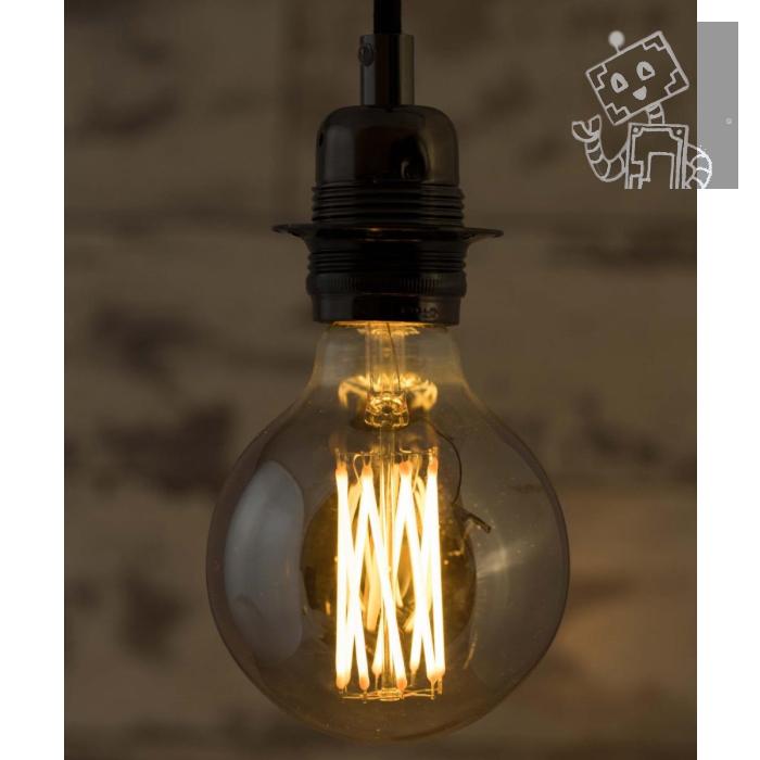 ORBUS Globe GS95 4.8W SMOKY Ampul 360lm Sari Işik 4 ADET