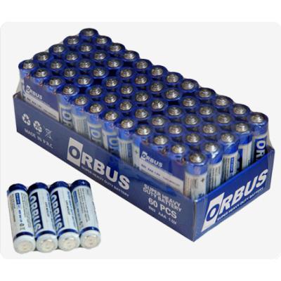 ORBUS WATTSONIX ÇİNKO KARBON AAA İNCE PİL 60LI PAKET
