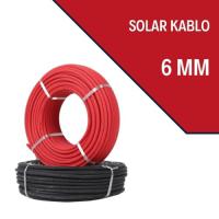 Solar Kablo Siyah 6mm
