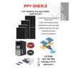 3 HP TARIMSAL SULAMA GÜNEŞ ENERJİSİ SETİ (KONSTRÜKSİYON SETİ İLE BİRLİKTE)