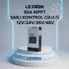 80A HV(15~230V) MPPT ŞARJ KONTROL CİHAZI