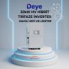 DEYE 30KW ON-GRİD TRİFAZE HİBRİT HV İNVERTER