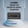 LEXRON 1200W 12V MODİFİYE SİNÜS INVERTER