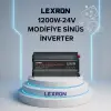 LEXRON 1200W 24V MODİFİYE SİNÜS INVERTER