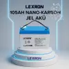 LEXRON 12V 105AH DEEP CYCLE SOLAR JEL AKÜ