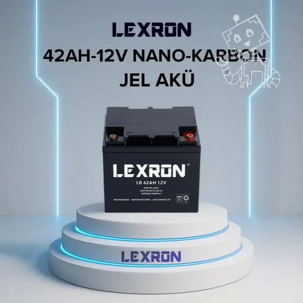 LEXRON 12V 42AH DEEP CYCLE JEL AKÜ
