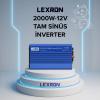 LEXRON 2000W 12V TAM SİNÜS INVERTER