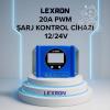 LEXRON 20A 12/24V PWM ŞARJ KONTROL CİHAZI