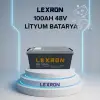 LEXRON 48V 100 AH LiFePO4 LİTYUM AKÜ