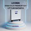 LEXRON 51.2V 314 AH LiFePO4 LİTYUM AKÜ KASET TİPİ