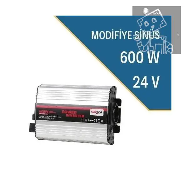 LEXRON 600W 24V MODİFİYE SİNÜS INVERTER