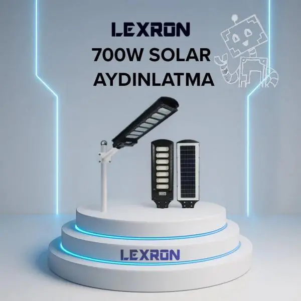 LEXRON 700W SOLAR AYDINLATMA
