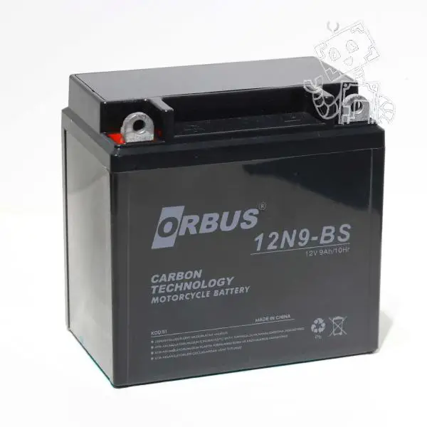ORBUS 12N9-BS MOTOSİKLET AKÜSÜ