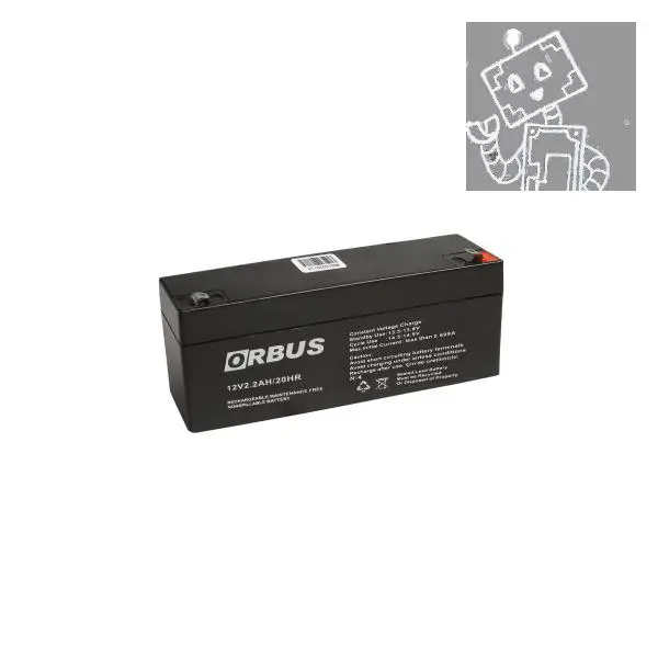 ORBUS 12V 2.2AH KURU TİP AKÜ