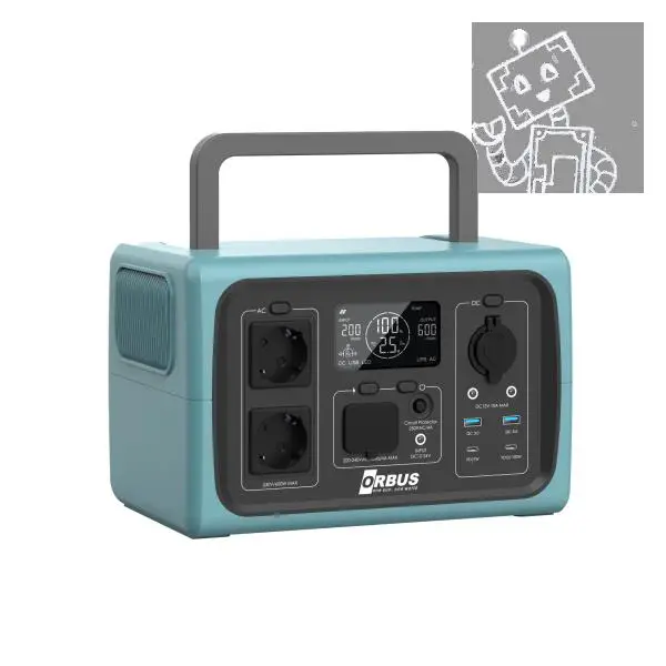 ORBUS 600W LİTYUM ENERJİ İSTASYONU